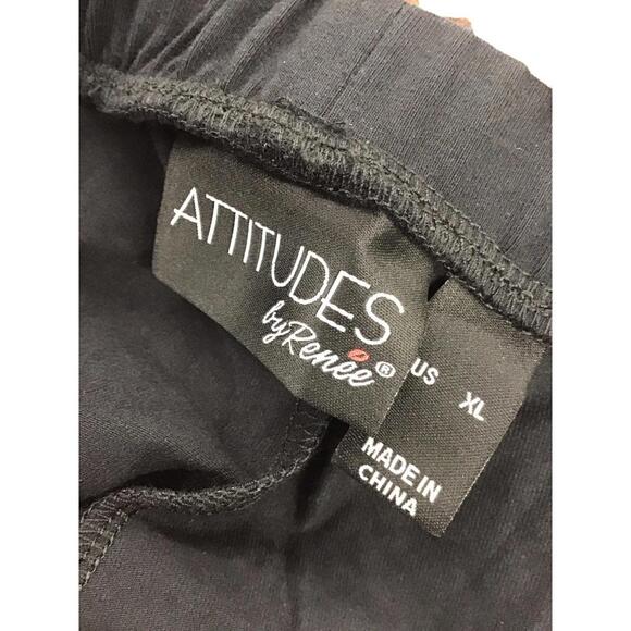 Attitudes by Renee regular asymmetrical tank with slim ankle X Large retro dots - Picture 5 of 6